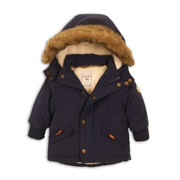 Toddler Navy Parka Jacket