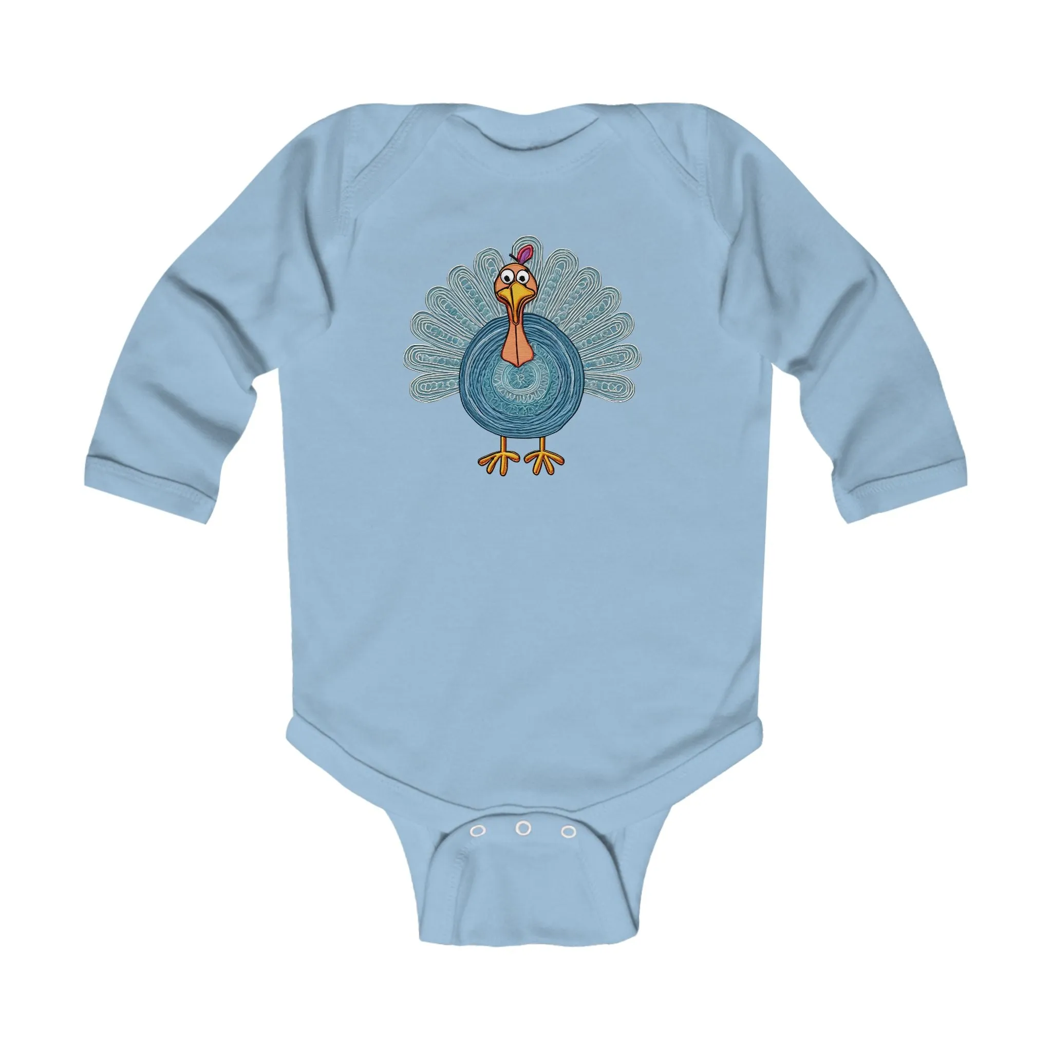Turkey Print Infant Bodysuit