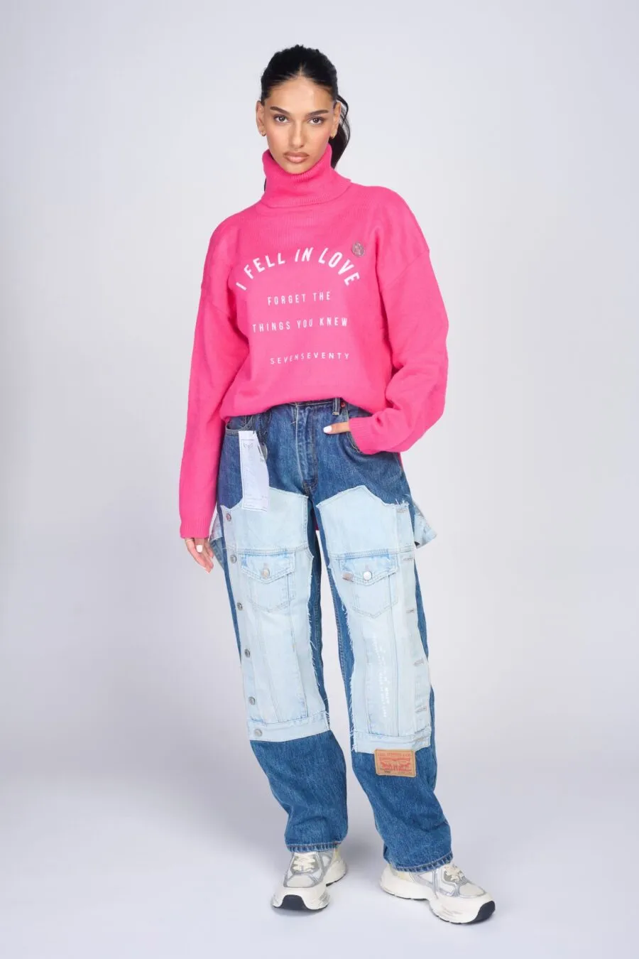 Turtle neck jumper | LOVE KNIT SEVEN