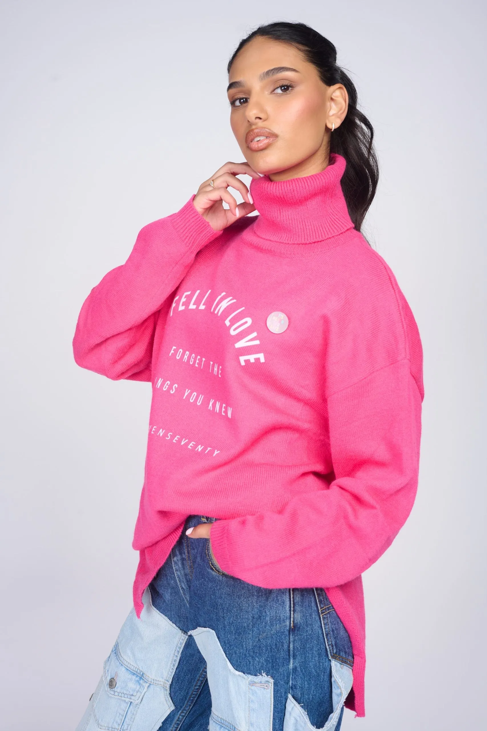 Turtle neck jumper | LOVE KNIT SEVEN