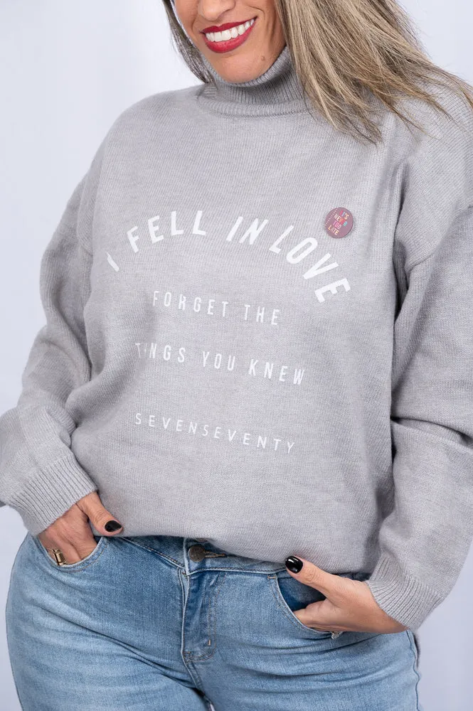 Turtle neck jumper | LOVE KNIT SEVEN