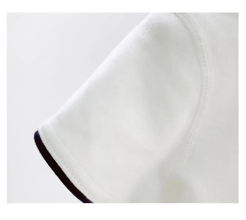 Unisex Baby's One-piece White Bodysuit