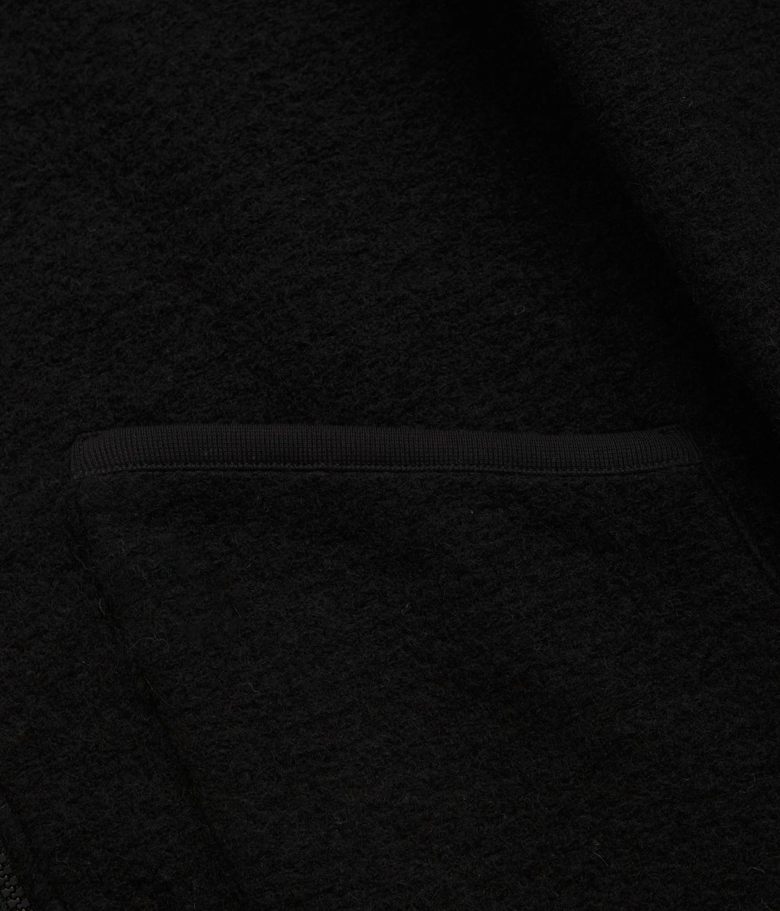 Universal Works Zip Bomber Jacket - Black