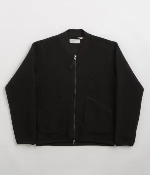 Universal Works Zip Bomber Jacket - Black