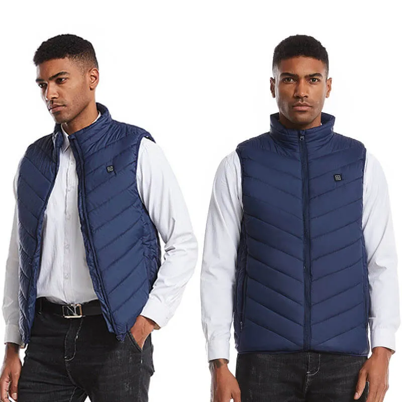 USB Powered Heated Vest - 4 Heat Zones