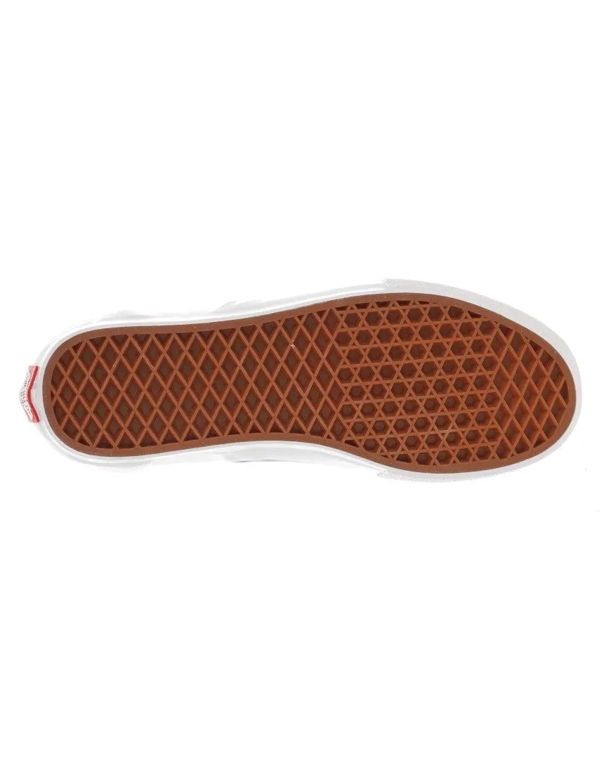 Vans Skate Slip On - (Raw Canvas) Classic White