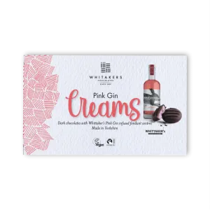 Whitakers Pink Gin Creams 150g - 14 Count