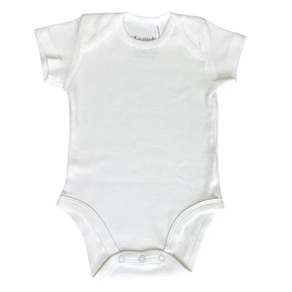 White Short Sleeve Bodysuit