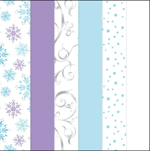 Winter Wonderland Printed Tissue Paper 45 sheets 20 x 20 inches