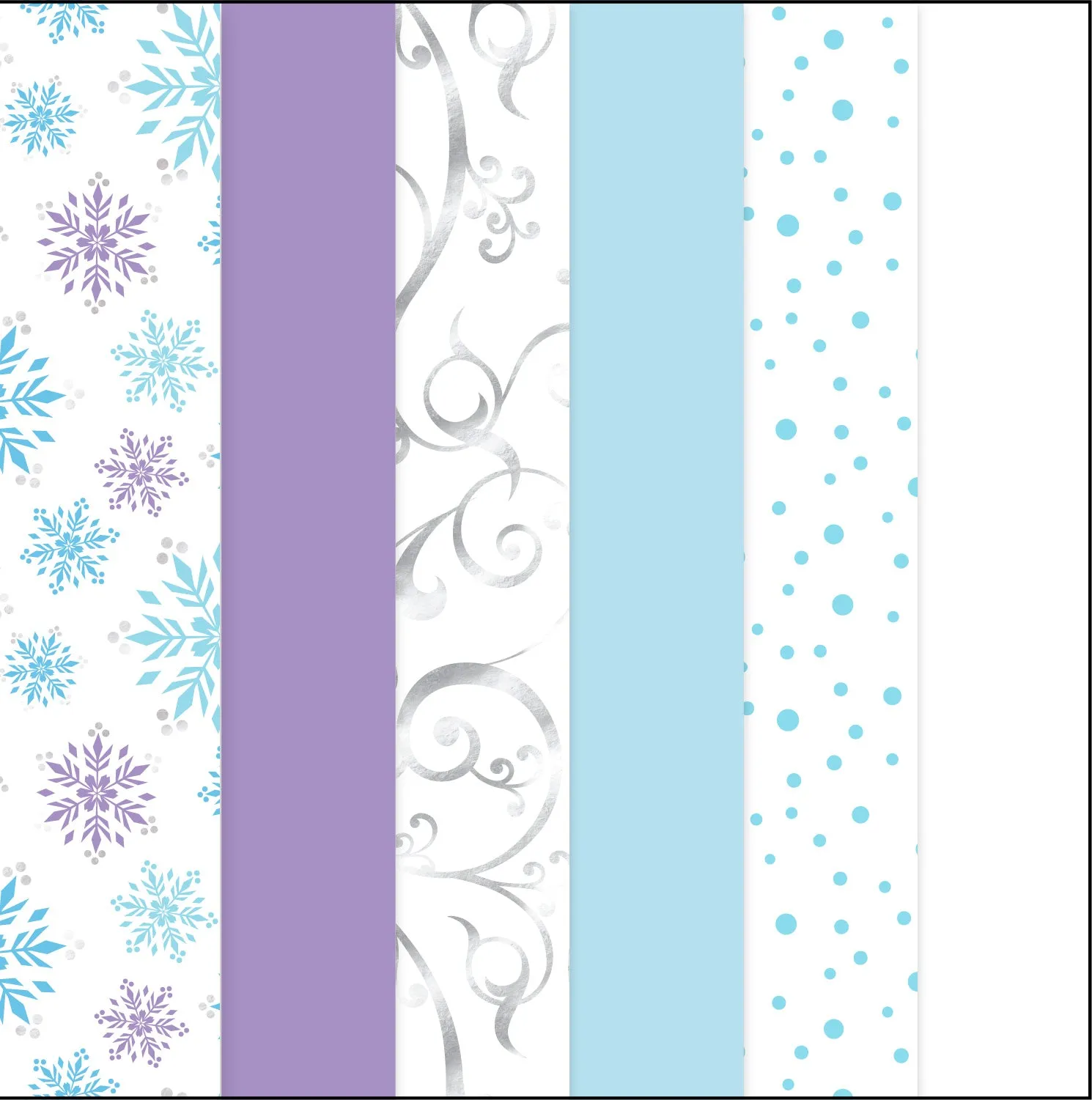 Winter Wonderland Printed Tissue Paper 45 sheets 20 x 20 inches