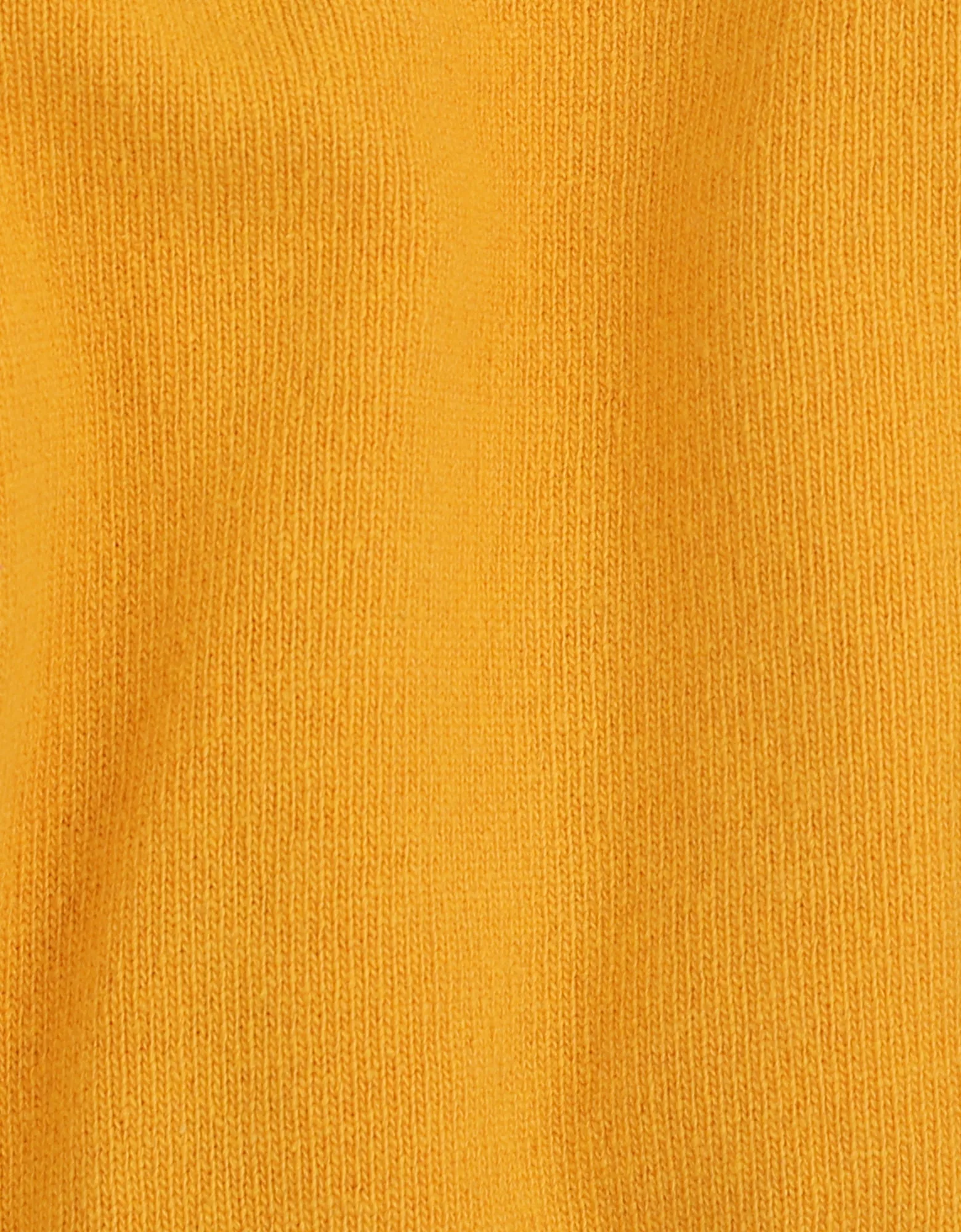 Women Light Merino Wool Crew - Burned Yellow