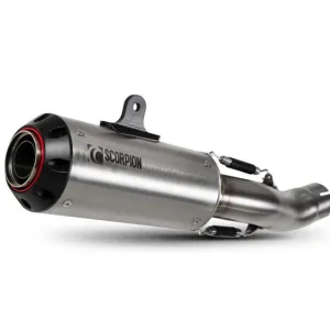 Z900 Red Power Slip-on Brushed Stainless Steel Sleeve 2017-2019 (PKA114SEO)